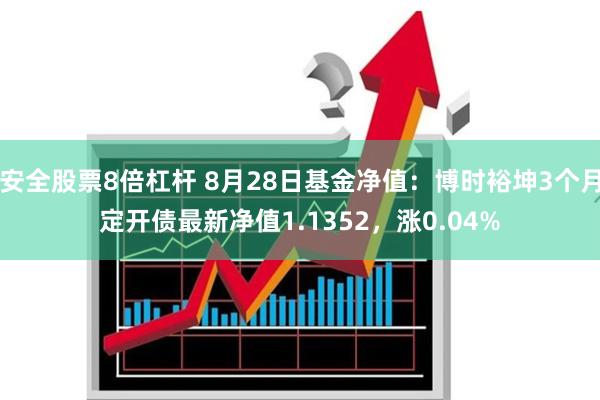 安全股票8倍杠杆 8月28日基金净值：博时裕坤3个月定开债最新净值1.1352，涨0.04%
