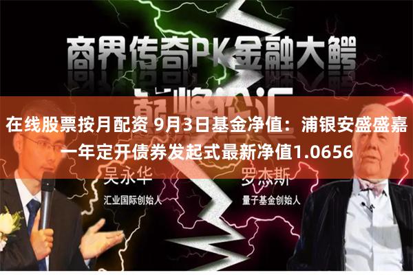 在线股票按月配资 9月3日基金净值：浦银安盛盛嘉一年定开债券发起式最新净值1.0656